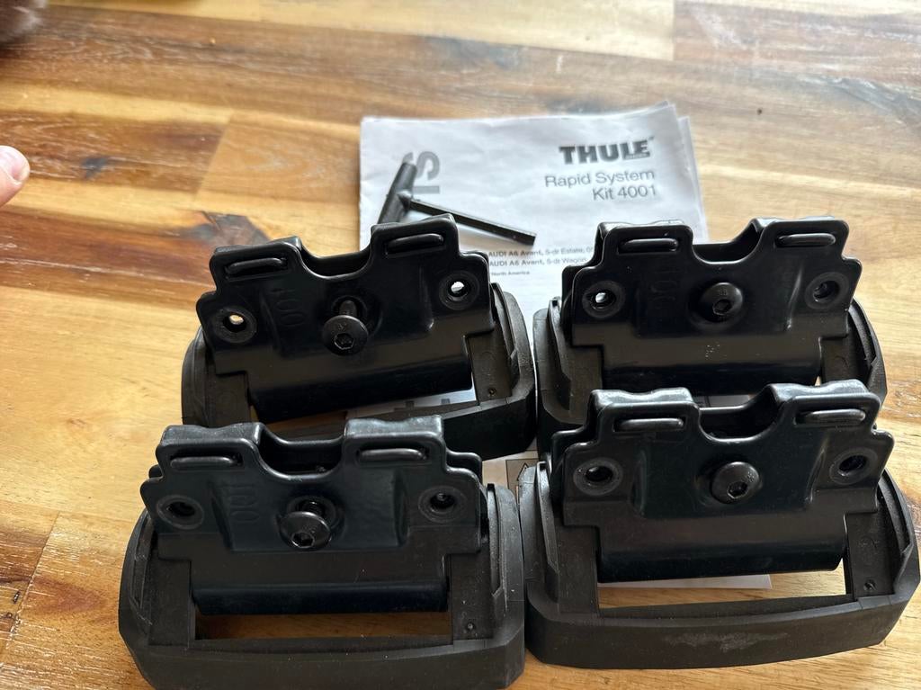 Thule Rapid Kit Systeem 4001 voor Audi A6, Ophalen of Verzenden, Gebruikt