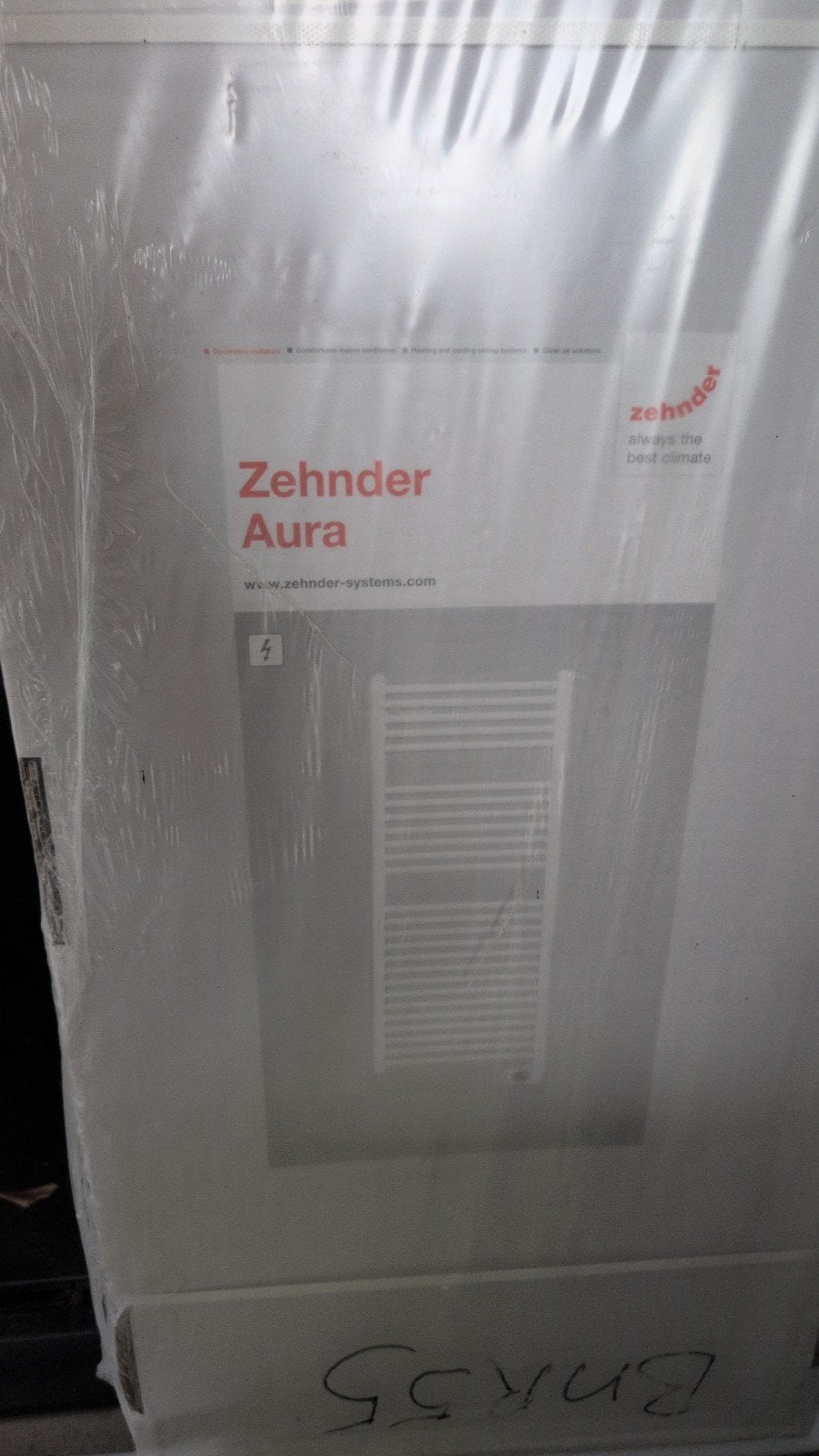 Zehnder Aura Radiator Wit RAL 9016 - Nieuw in doos, Doe-het-zelf en Verbouw, Ophalen, Radiator, Nieuw, Minder dan 60 cm