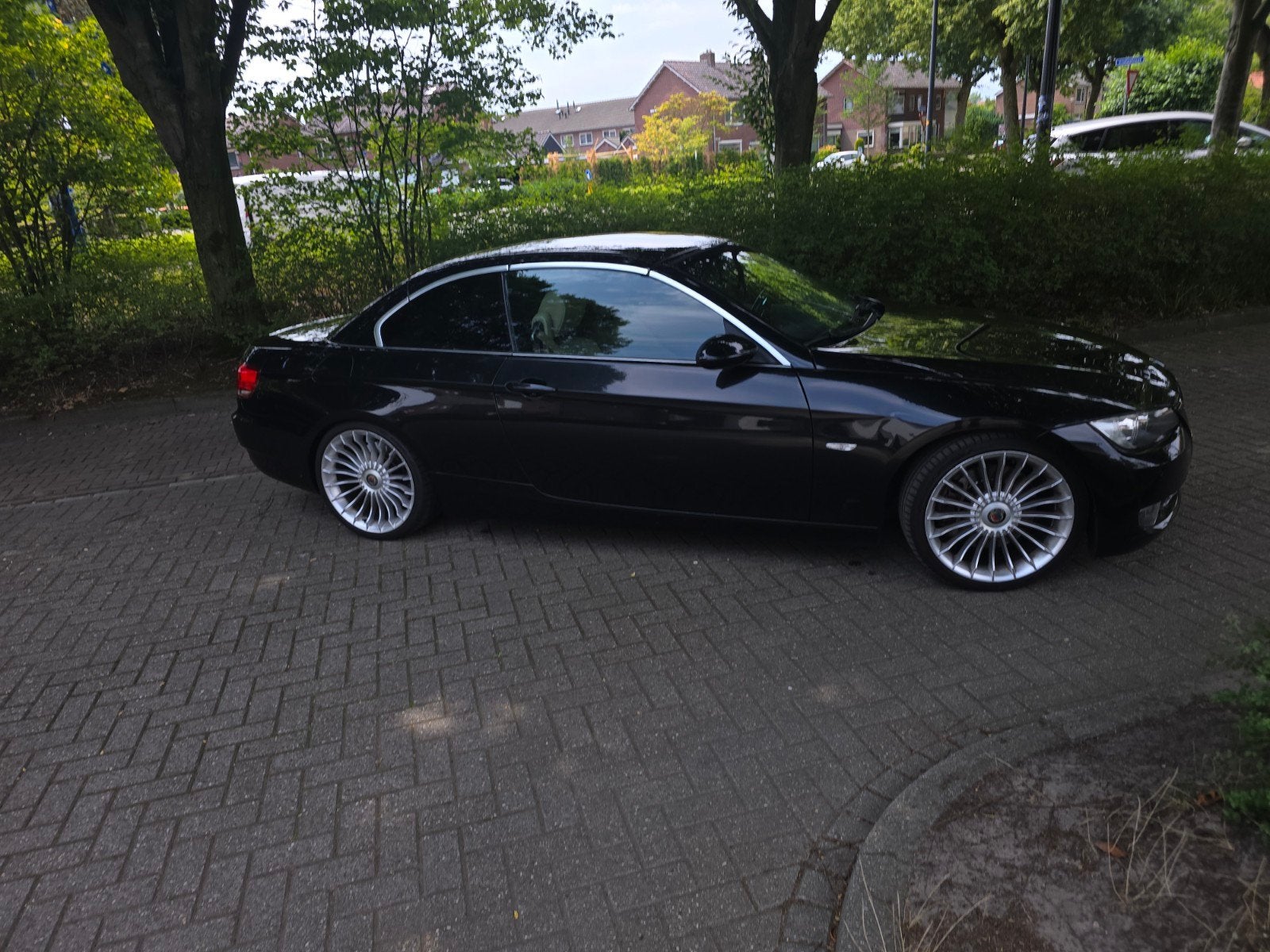 BMW 3-Serie 3.0 I 335i Cabrio AUT 2008 Zwart, Automaat, Achterwielaandrijving, Beige, Cabriolet