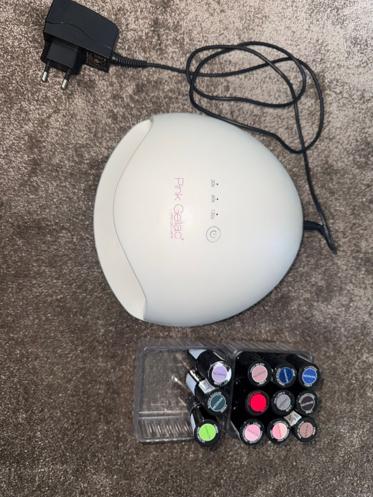 Pink Gellac LED Premium Lamp met Neonail gellak, Sieraden, Tassen en Uiterlijk, Ophalen, Gebruikt, Overige typen