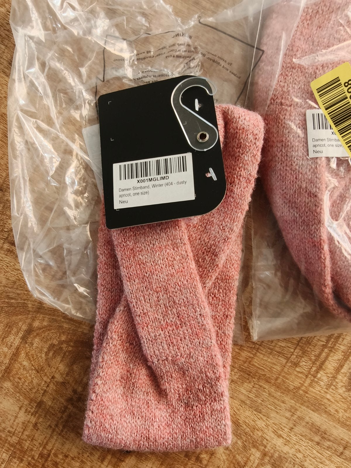 Nieuwe Roze Dames Hoofdband - Wintereditie, Kleding | Dames, Ophalen of Verzenden, Nieuw, Maat 38/40 (M), Muts