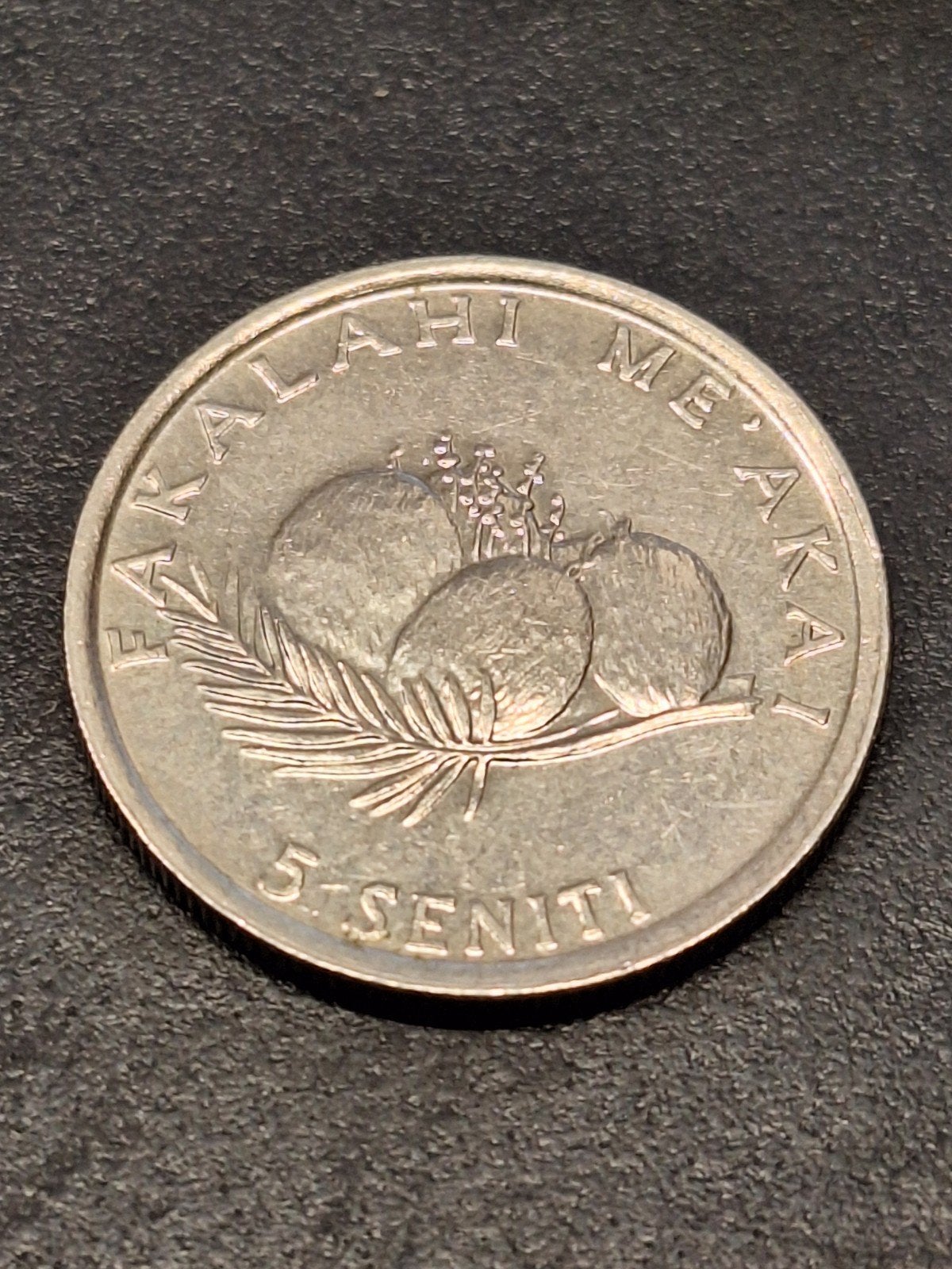 Tonga 5 seniti 1996, Postzegels en Munten, Ophalen of Verzenden