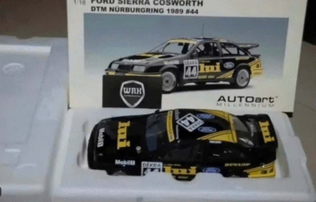 1:18 FORD SIERRA COSWORTH DTM LUI #44 Autoart see info WRH, Verzenden, Zo goed als nieuw, Auto, Autoart