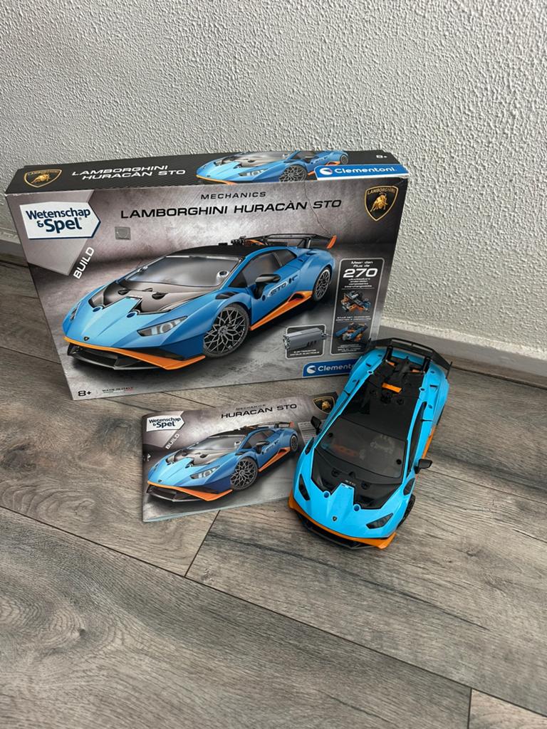 Clementoni Mechanics Lamborghini Huracán STO Bouwpakket, Ophalen of Verzenden, Zo goed als nieuw, Overige merken