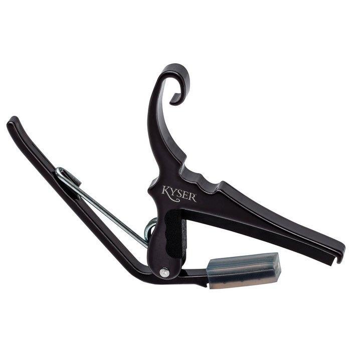 Kyser Quick-Change Acoustic Black Chrome capo, ,, Nieuw, Ophalen of Verzenden, ,