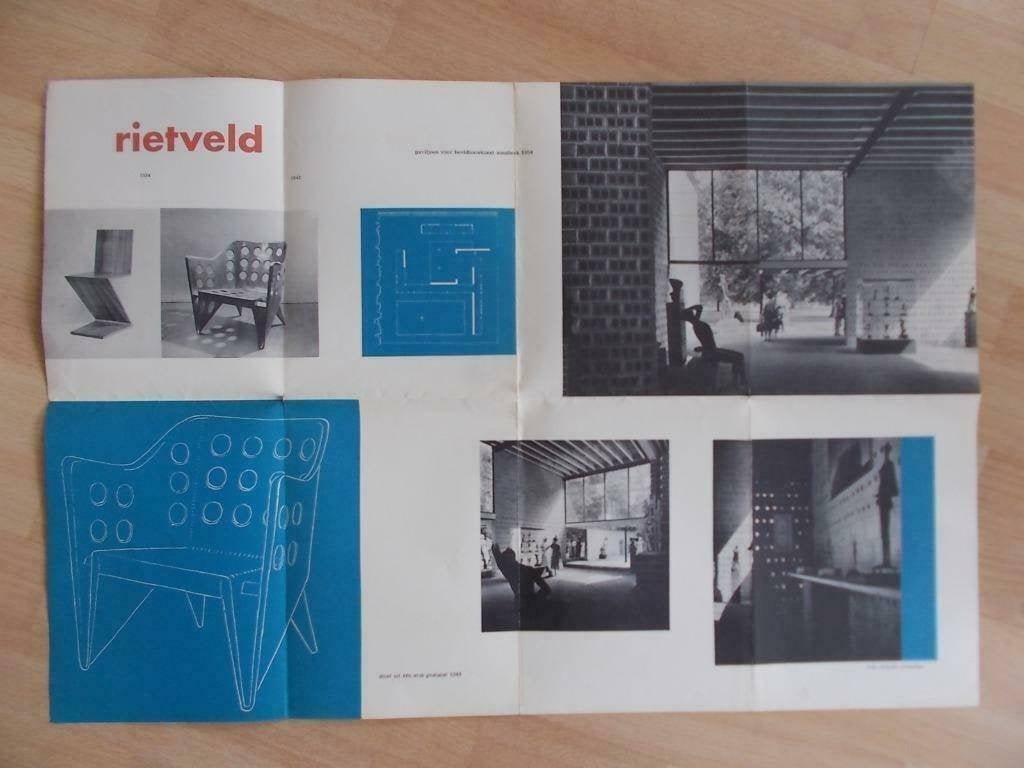 RIETVELD, G. Catalogus 1959-Rietveld Stedelijk Museum A'dam., Boeken, Kunst en Cultuur | Beeldend, Gelezen, Ophalen of Verzenden