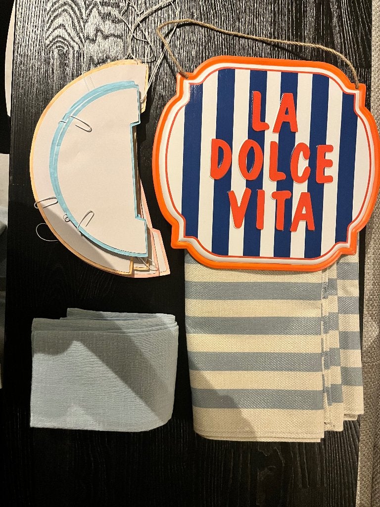 La dolce vita diner aankleding, Ophalen of Verzenden, Gebruikt