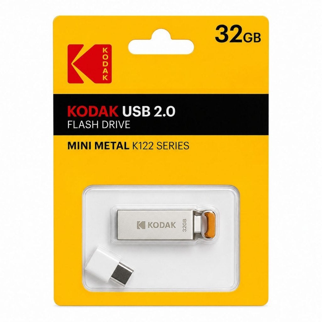 Kodak USB 2.0 Flash Drive 32GB +USB- hub | NIEUW, Computers en Software, USB Sticks, ., Nieuw, Ophalen of Verzenden, .