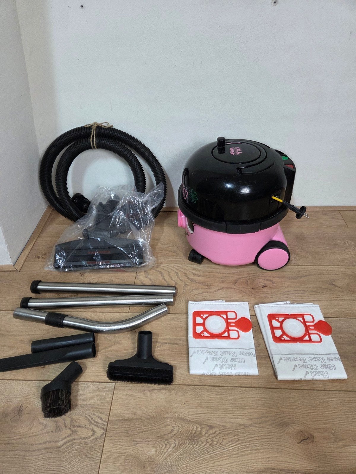 Numatic Hetty stofzuiger, Stofzak, Inclusief accessoires, Gebruikt, Numatic