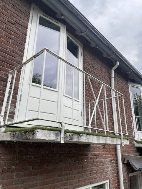 Balkonhek metaal, Ophalen, Gebruikt, IJzer, Sierhekwerk