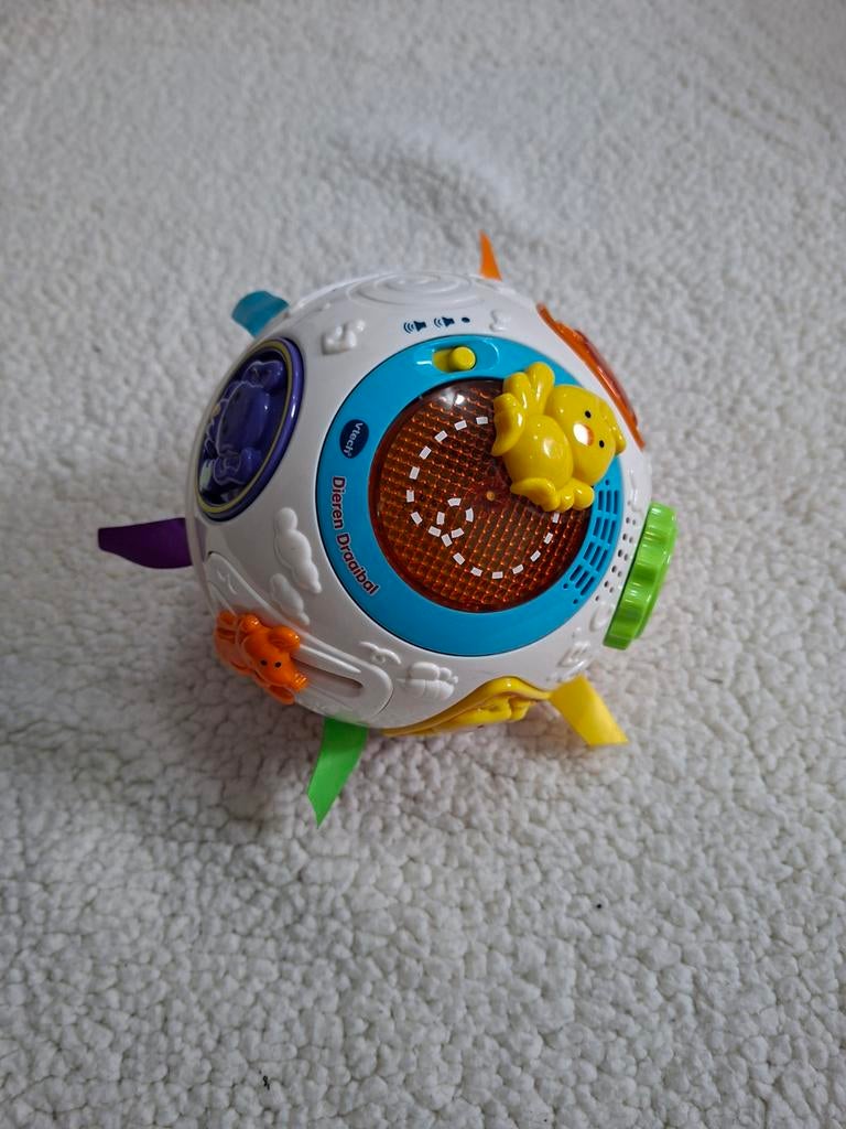 VTech Dieren Draaibal - Interactief Speelgoed, Kinderen en Baby's, Speelgoed | Vtech, Ophalen, Zo goed als nieuw, 6 maanden tot 2 jaar