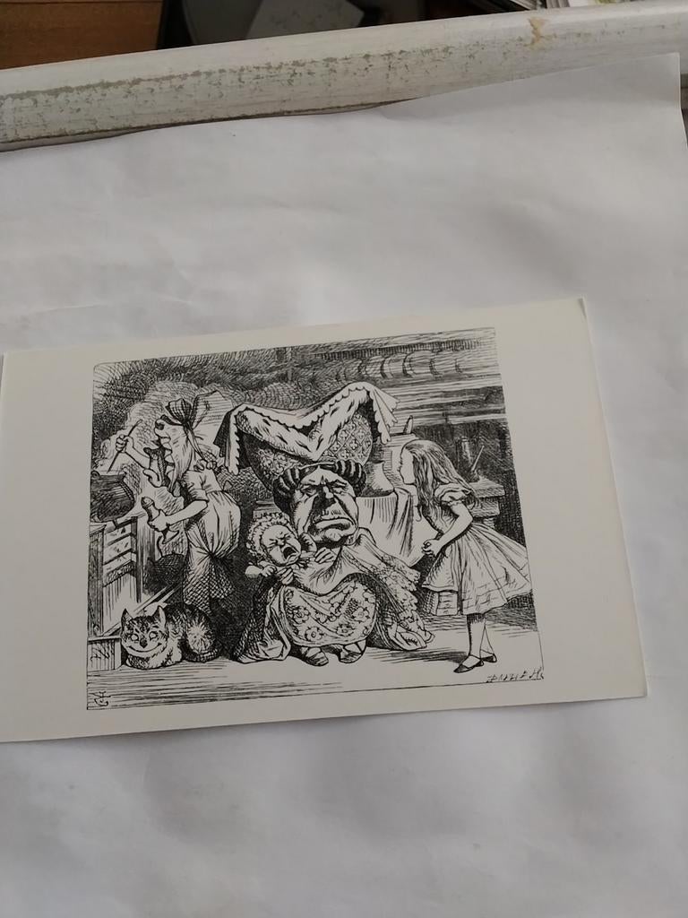 ALICE IN WONDERLAND. /SIR JOHN TENNIEL, Ophalen of Verzenden, Sterren en Beroemdheden