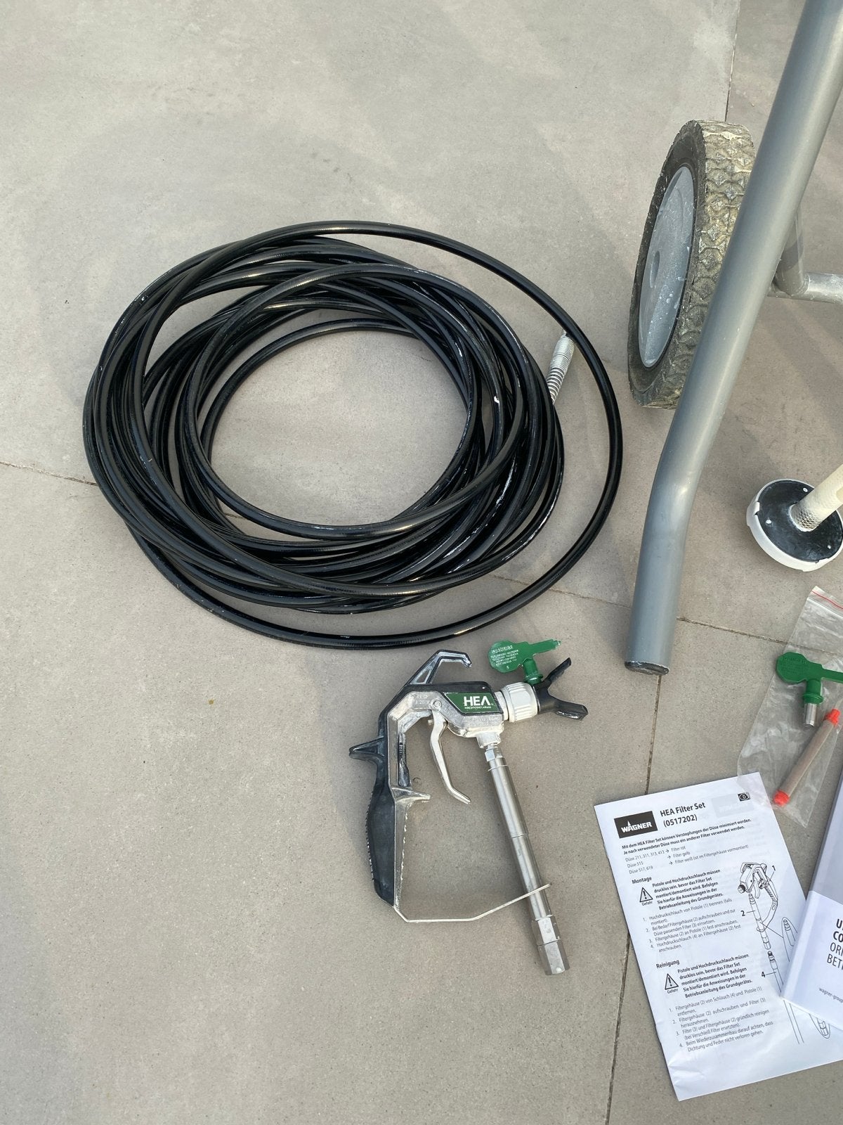 Wagner Control Pro 350 M - Zo goed als nieuw, Ophalen, Zo goed als nieuw, Verfspuit of Verfpomp