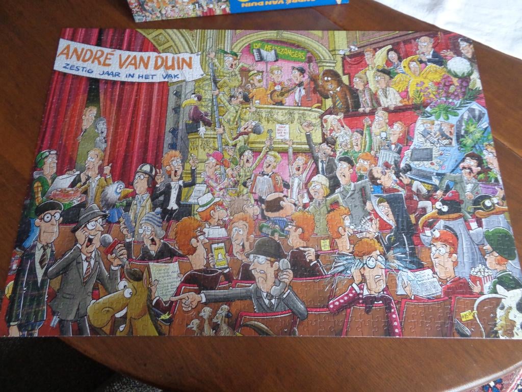 legpuzzel x Andre van Duin  , zestig jaar in het vak, Verzenden, 500 t/m 1500 stukjes, Zo goed als nieuw