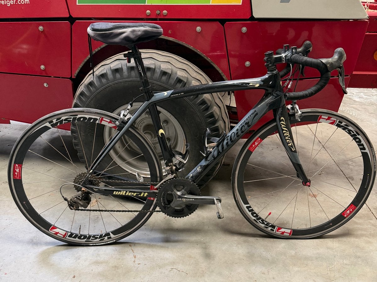 Wilier Triestina racefiets - Ultegra afgemonteerd, 28 inch, Gebruikt, Carbon, Meer dan 20 versnellingen