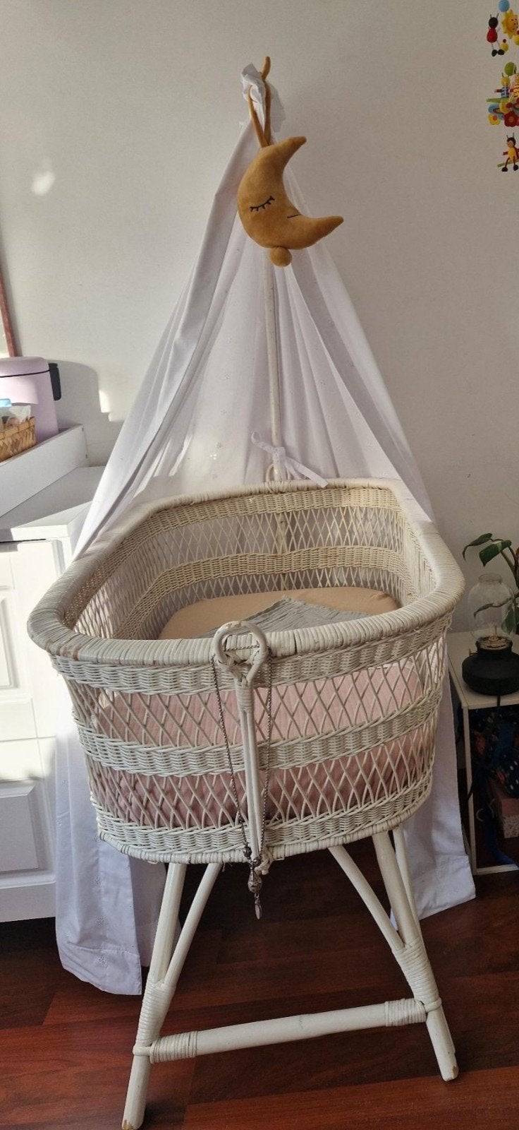 Antiek Frans wiegje, Kinderen en Baby's, Babywiegjes en Ledikanten, Wieg, Ophalen