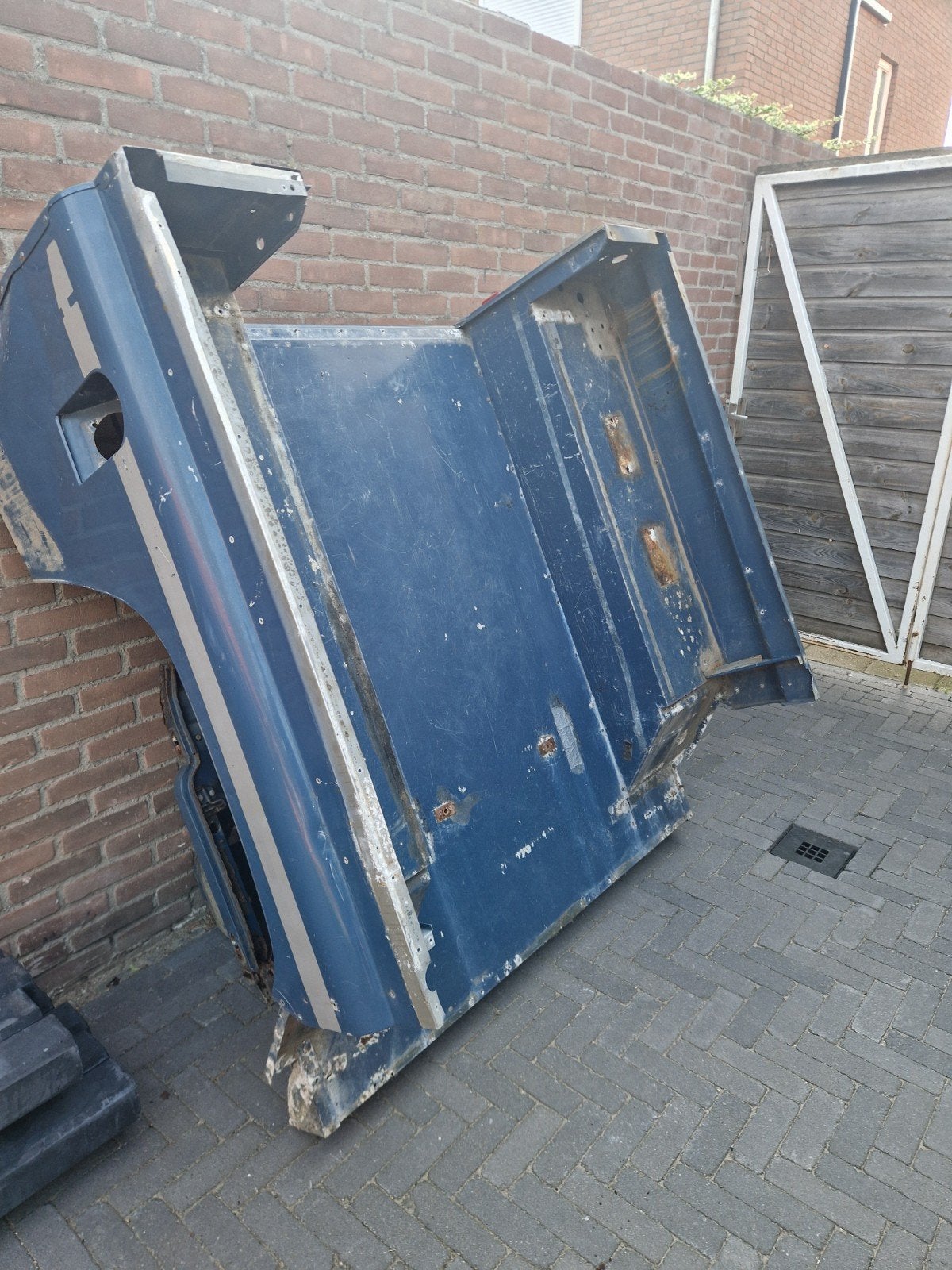 Achterbak defender 110, Ophalen, Spatbord, Achter, Gebruikt