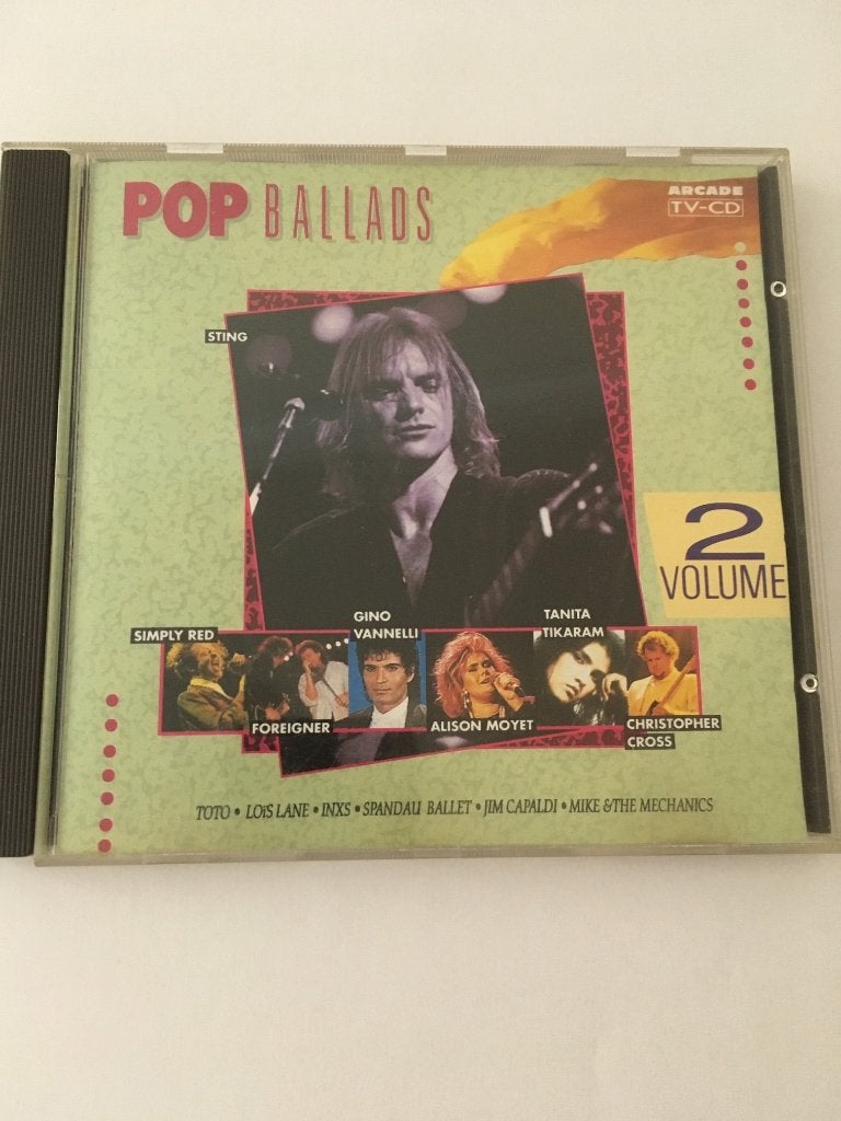 cd POP BALLADS volume 2 in ~~nieuw~~ staat, Verzenden, Zo goed als nieuw, Pop