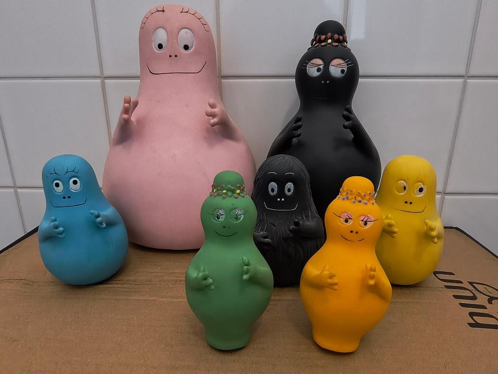 Barbapapa Family, 1974, Set van 7, Ophalen