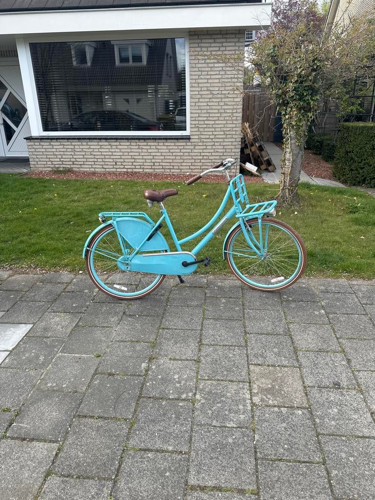 Popal meisjes fiets, Fietsen en Brommers, Fietsen | Meisjes, Ophalen, Gebruikt, 24 inch, Handrem