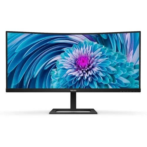 3x Philips 346E2CUAE/00 Curved UltraWide WQHD Monitoren, Philips, LED, Nieuw, 100 Hz