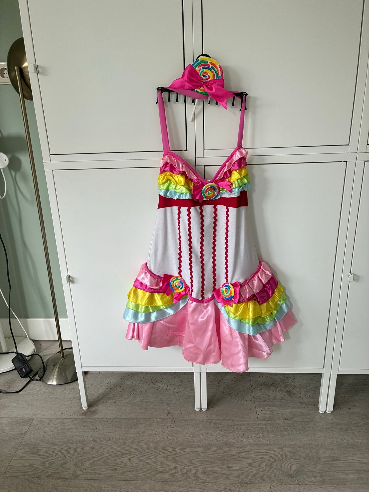 Carnavalsjurk Lollipop Candy Meisje Maat Small, Ophalen, Gebruikt, Meisje