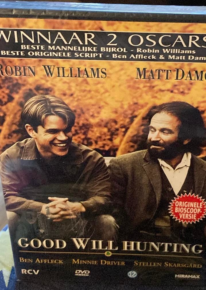 Good will hunting dvd. Met robin williams en matt damon, Ophalen of Verzenden, Nieuw in verpakking