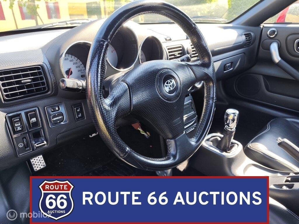 Toyota MR2 Cabriolet | 2003 | Route 66 Auctions, Auto's, Gebruikt, MR2, Overige carrosserieën, Zwart