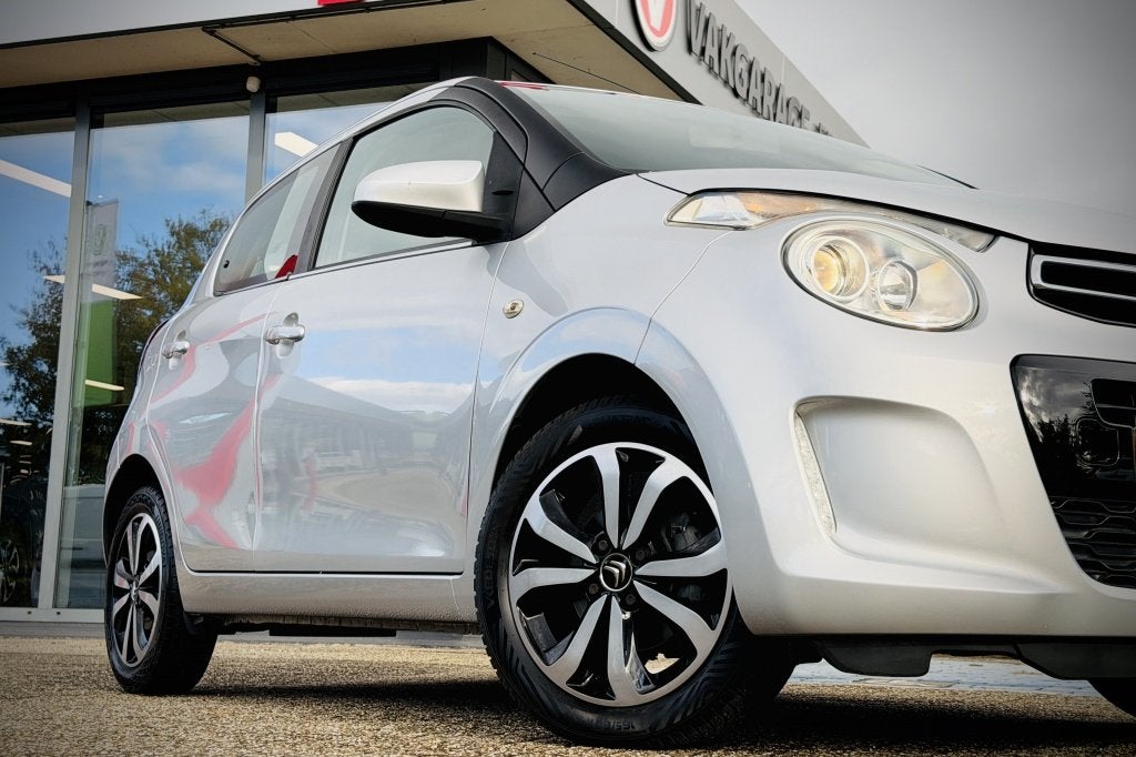 Citroën C1 1.0 VTi Shine | AIRCO | CAMERA | BLUETOOTH, Auto's, Automaat, 12 maanden, Stof, Gebruikt