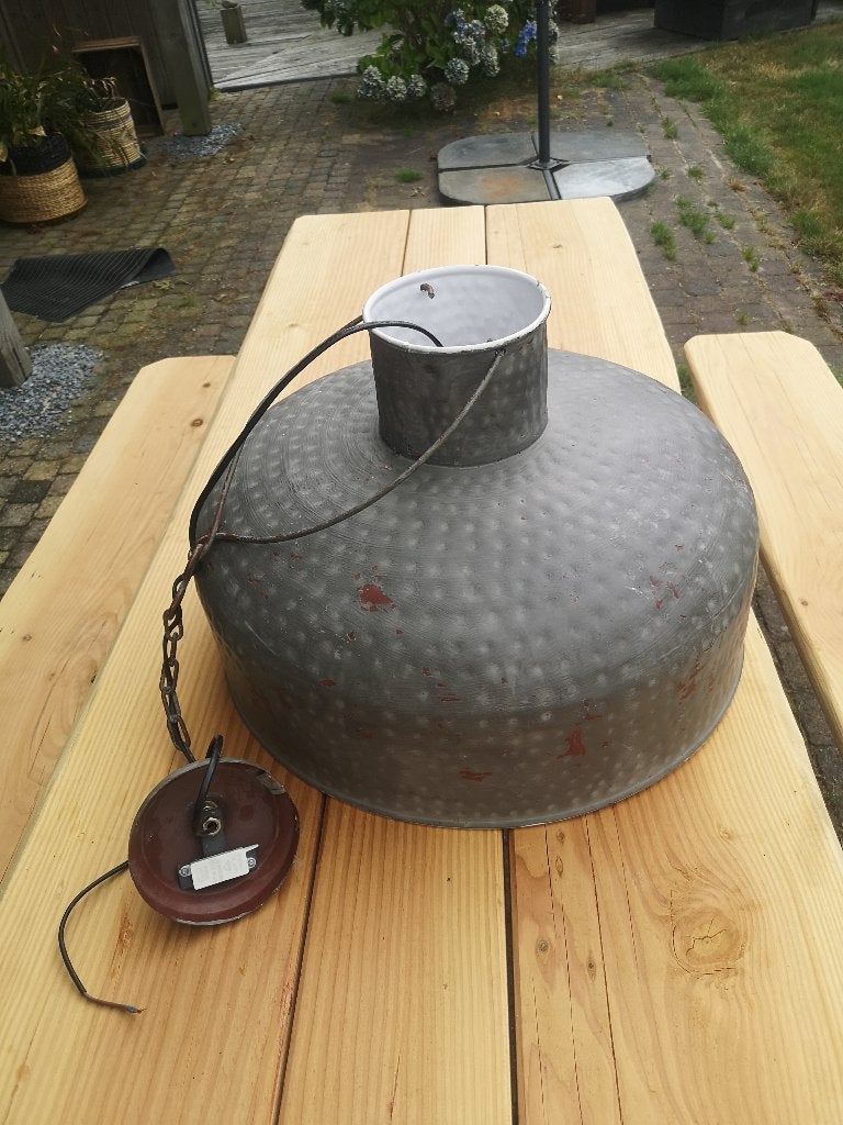 Industriële lamp, Ophalen, Zo goed als nieuw, E27 (groot)