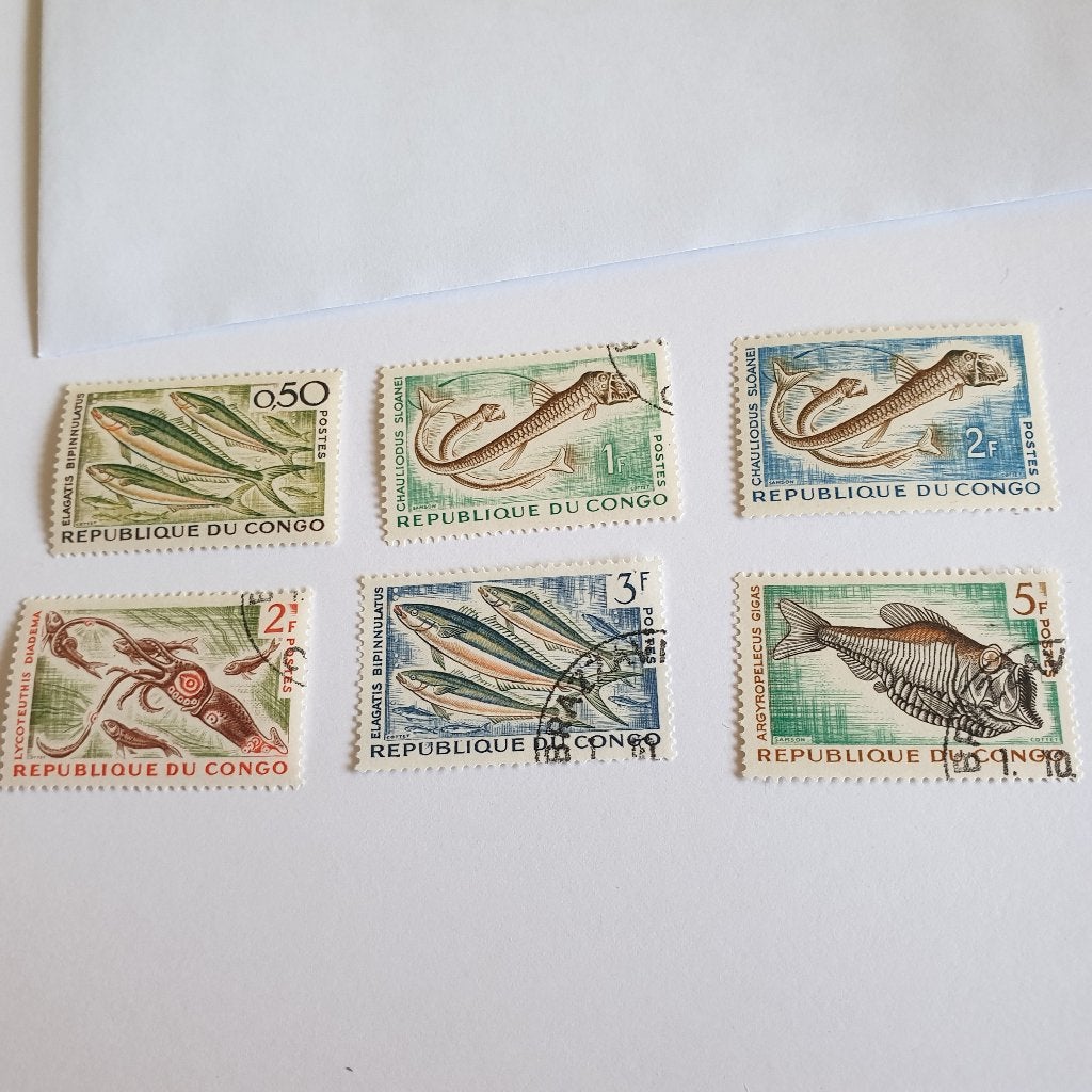 2532 congo zeedieren, Verzenden, Overige landen