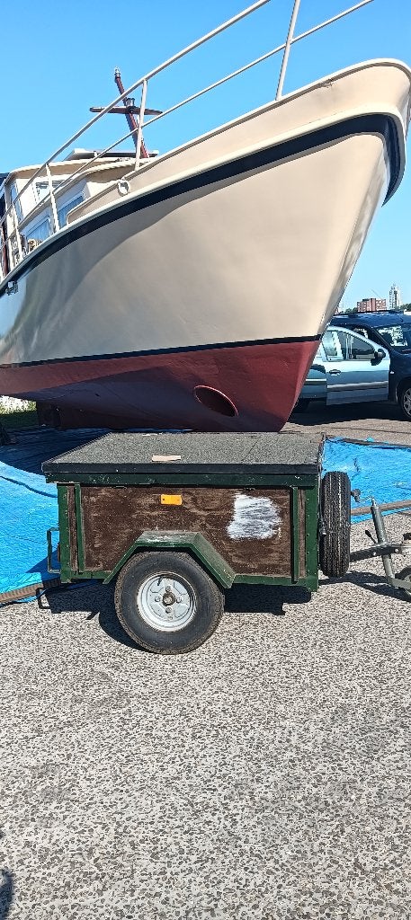 aanhanger met klep, Auto diversen, Aanhangers en Bagagewagens, Ophalen, Gebruikt