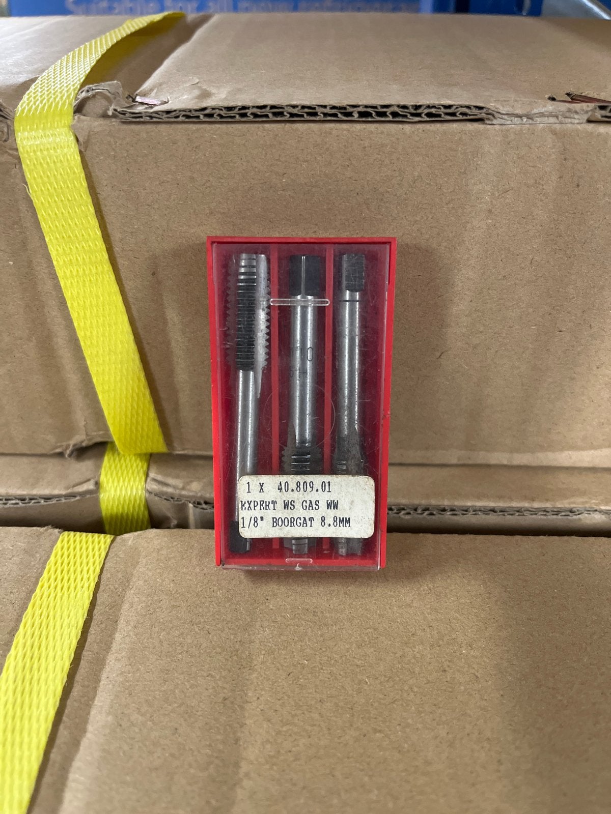 Gereedschapset: 1/8" Gasdraad Tap & Boor 8.8mm, Ophalen, Zo goed als nieuw