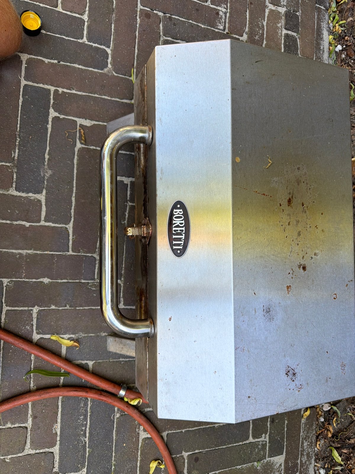 Boretti gas BBQ - Compact en krachtig, Ophalen of Verzenden, Gebruikt