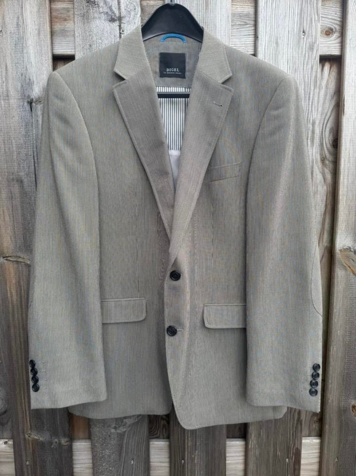*Digel* Schitterend Colbertje mt 36 Als Nieuw!, Ophalen of Verzenden, Zo goed als nieuw, Maat 48/50 (M), Beige