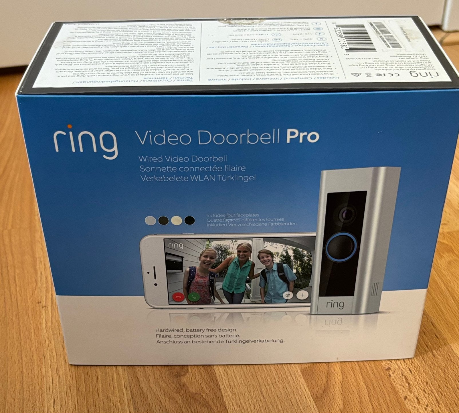 Ring video doorbell Pro, Ophalen of Verzenden, Zo goed als nieuw