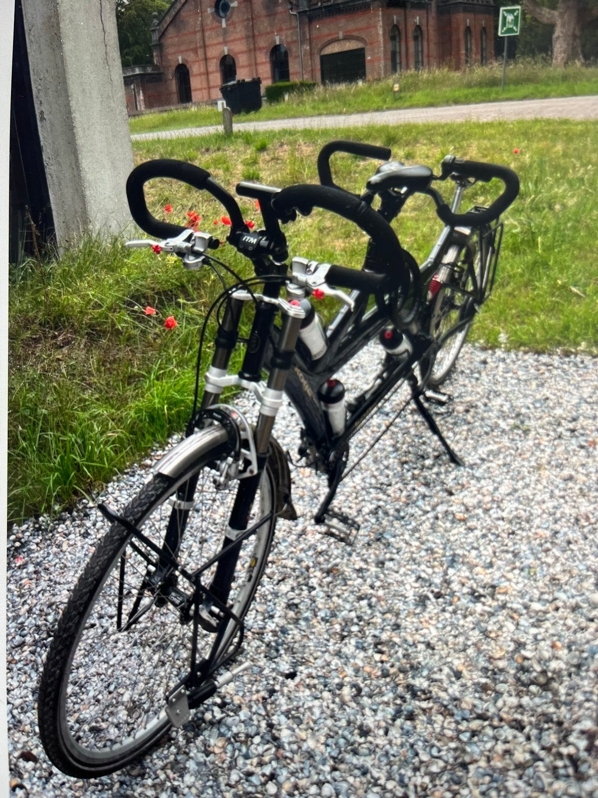 Koga Miyata Twintraffeler tandem - Ultieme avontuurmachine, Fietsen en Brommers, Ophalen, Gebruikt, Vering, Velgrem