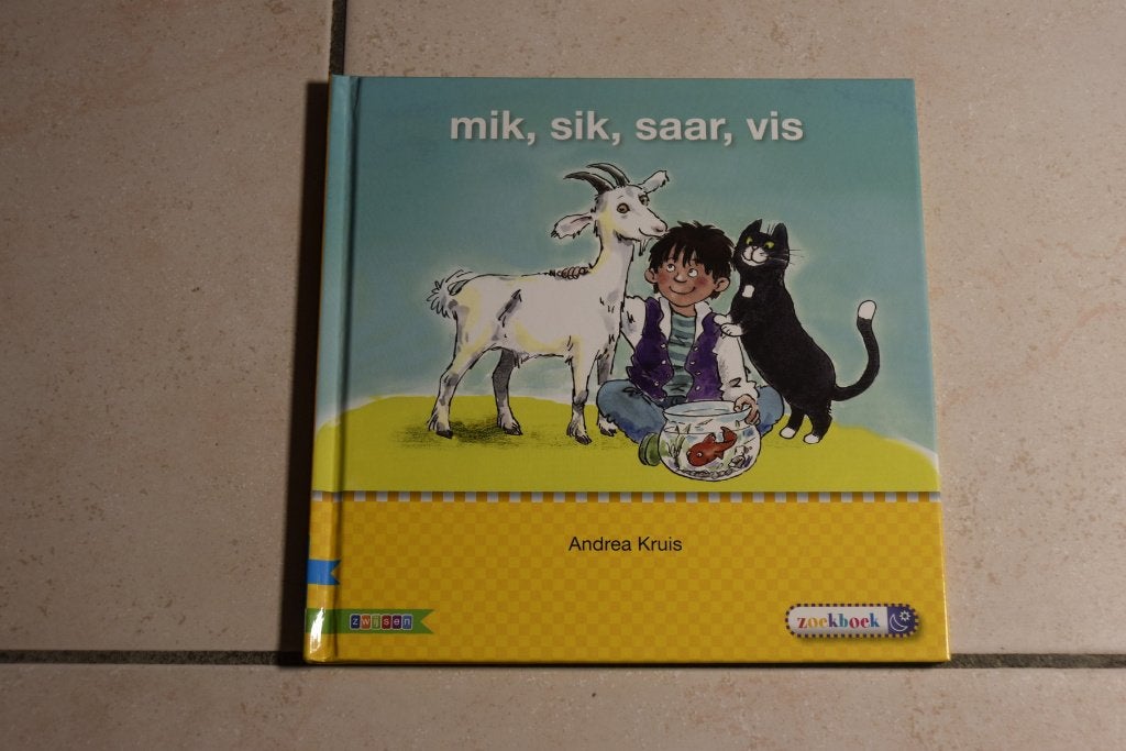 Veilig leren lezen mik, sik saar, vis Andrea Kruis AVI Start, Ophalen of Verzenden, Zo goed als nieuw, Fictie algemeen