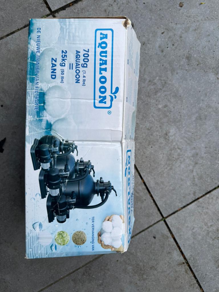 Aqualoon filtermateriaal voor zwembad, Ophalen, Zo goed als nieuw