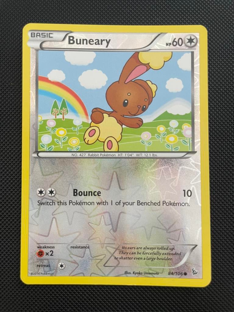 Buneary 84/106 Reverse Holo XY Flashfire, Verzenden, Zo goed als nieuw