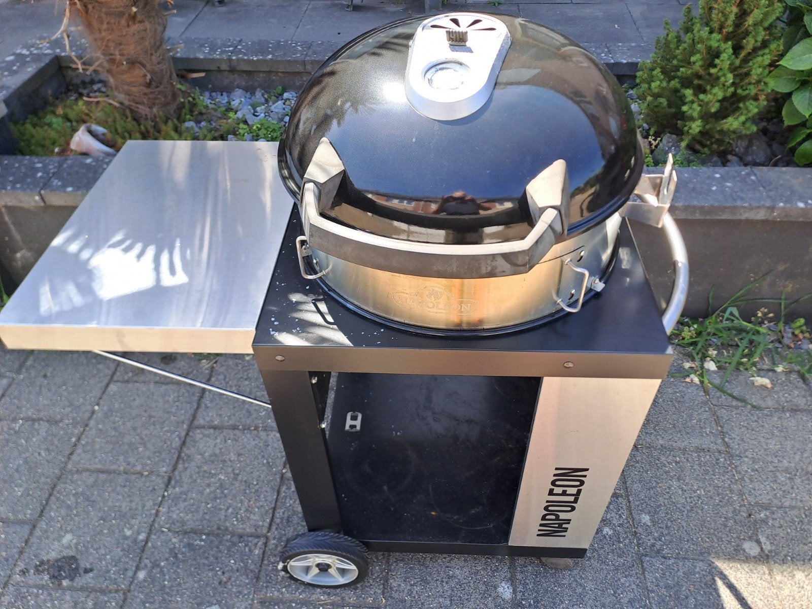 zeer komplete napoleon bbq, Tuin en Terras, Houtskoolbarbecues, Ophalen, Gebruikt, Napoleon, Met accessoires