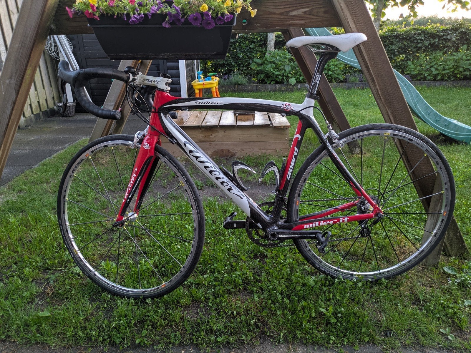Willier Izoard racefiets 55 cm Campagnolo Chorus 11, Fietsen en Brommers, Overige merken, 28 inch, Gebruikt, Carbon