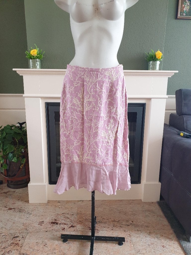Noa Noa prachtige oud roze rok rokje mt M 38 40, Kleding | Dames, Maat 38/40 (M), Zo goed als nieuw, Knielengte, Roze