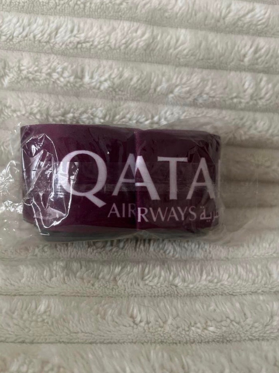 Nieuwe Qatar Airways Kofferband - Veilig & Herkenbaar, Ophalen of Verzenden, Nieuw, Paars