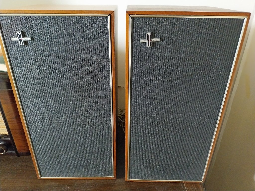 Philips 22gl566 luidsprekers 1968, Audio, Tv en Foto, Luidsprekers, Ophalen, Stereo speakers, Philips, Gebruikt