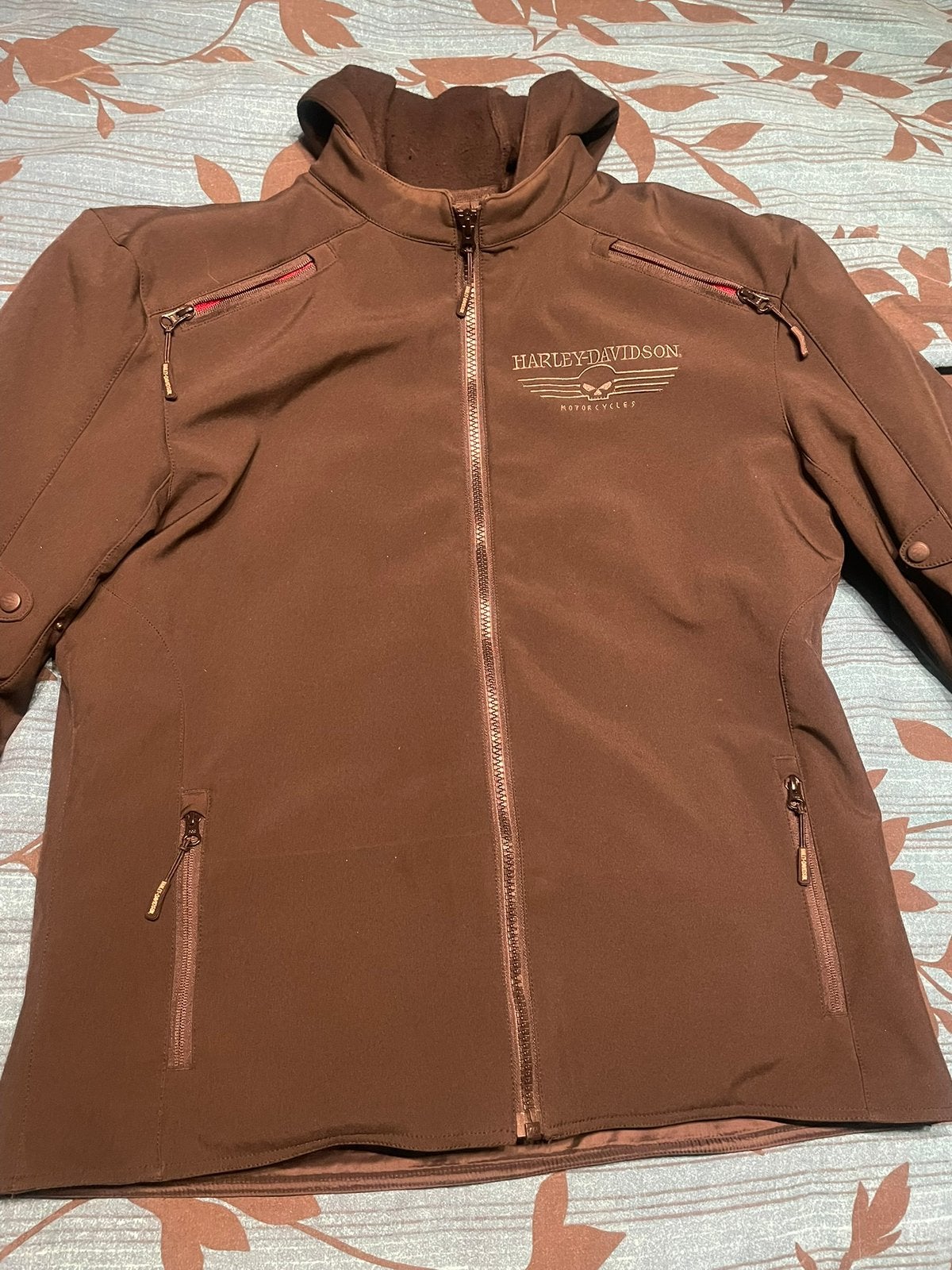Harley-Davidson Men's Skull 3-In-1 Soft Shell Riding Jacket, Motoren, Ophalen, Tweedehands, Jas | textiel