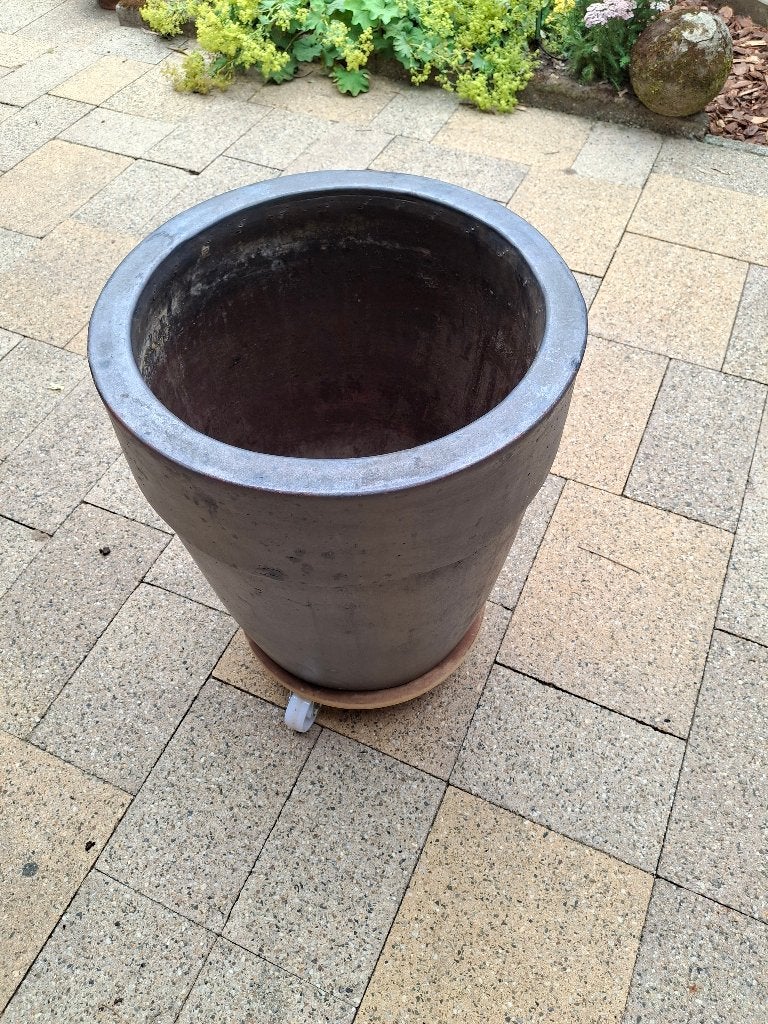 Te koop extra grote bloempot., Tuin en Terras, Bloempotten, Ophalen, Gebruikt, 40 cm of meer, Rond