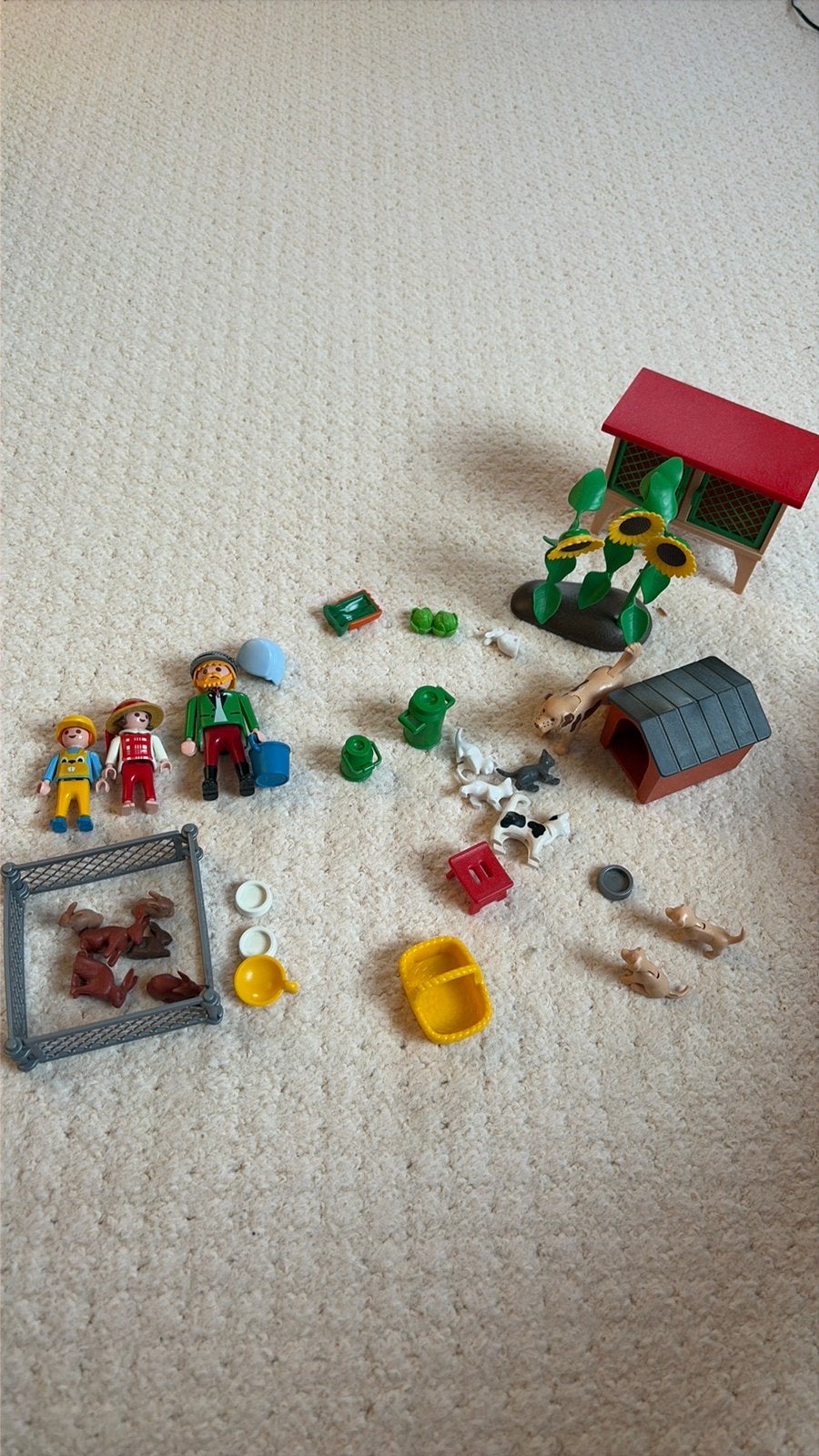 Playmobil dieren combi met boer, Ophalen of Verzenden, Gebruikt