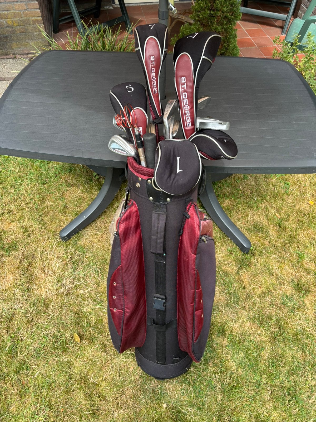 Golfspullen golfset st. George, Sport en Fitness, Golf, Ophalen, Zo goed als nieuw, Set