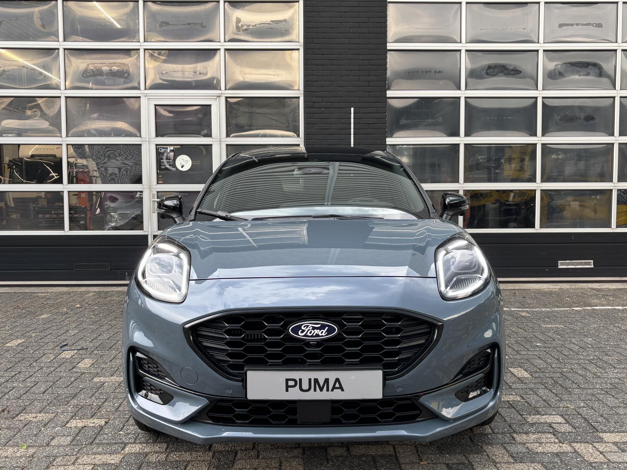 Ford Puma 1.0 EcoBoost Hybrid BlueCruise Edition Autopilot |, Auto's, Ford, Puma, Euro 6, Blauw, Leder en Stof